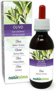 Olivo o Ulivo (Olea europaea) foglie Tintura Madre analcoolica Naturalma - Estratto liquido gocce 120 ml - Integratore alimentare - Vegano